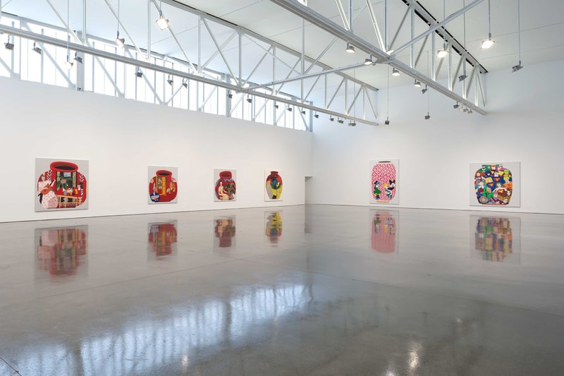 jonas wood exhibition gagosian new york city artworks paintings 