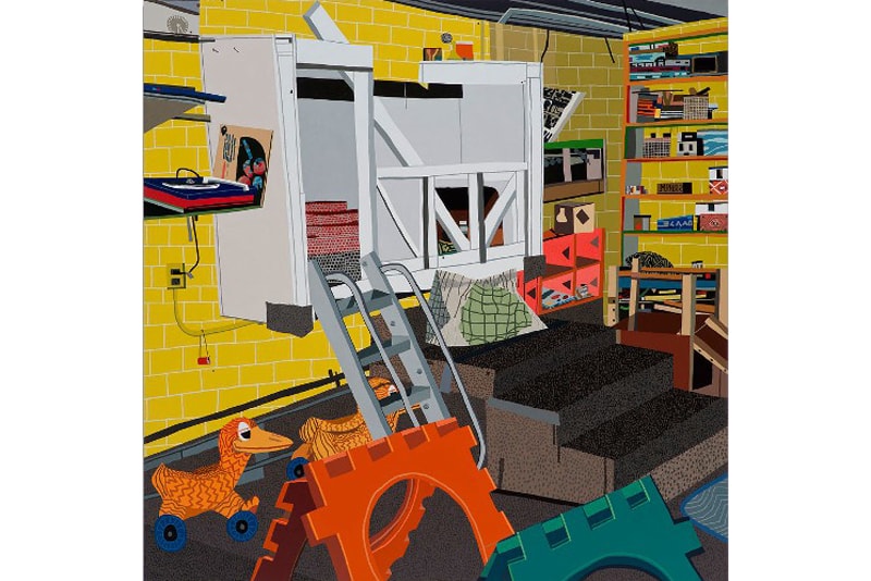 jonas wood exhibition gagosian new york city artworks paintings 