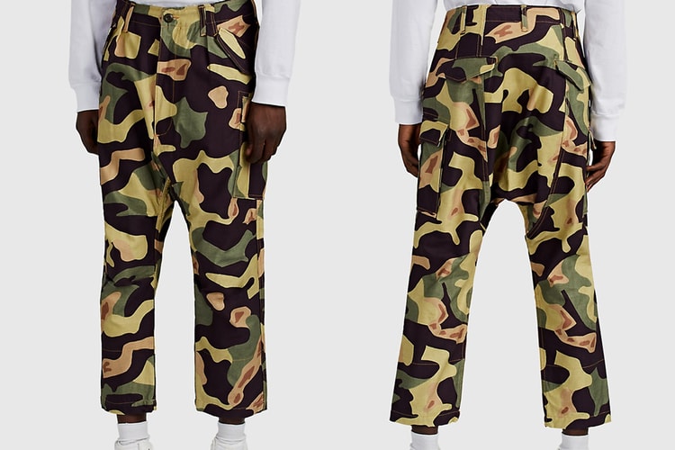 Junya Watanabe Launches Laid-Back SS19 Camouflage Cargo Pants
