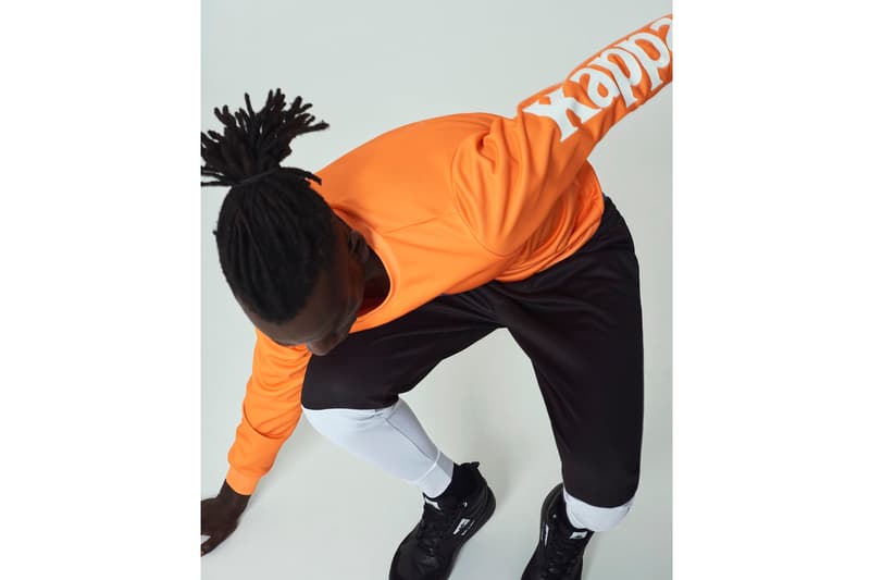 Kappa Fall/Winter 2019 Collection lookbooks football inspired looks track suits jackets