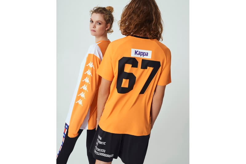 Kappa Fall/Winter 2019 Collection lookbooks football inspired looks track suits jackets 