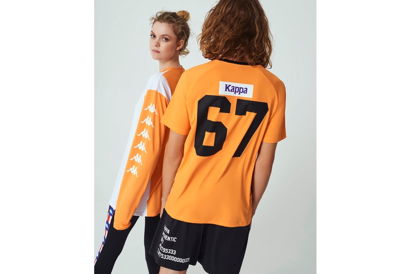 Kappa Fall/Winter 2019 Collection lookbooks football inspired looks track suits jackets 