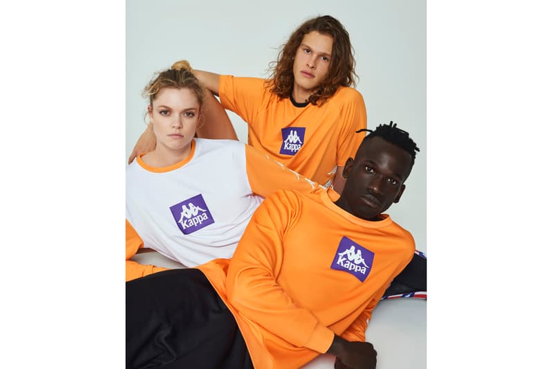 Kappa Fall/Winter 2019 Collection lookbooks football inspired looks track suits jackets
