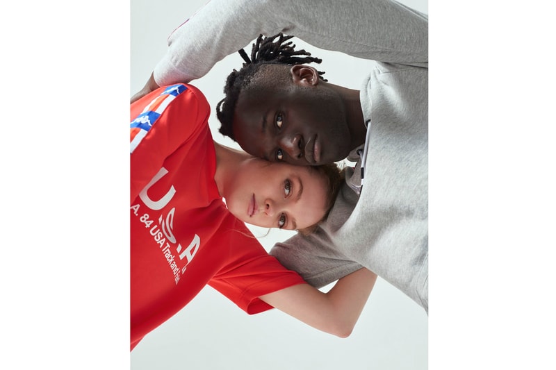 Kappa Fall/Winter 2019 Collection lookbooks football inspired looks track suits jackets 
