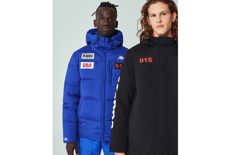 Kappa Fall/Winter 2019 Collection lookbooks football inspired looks track suits jackets 