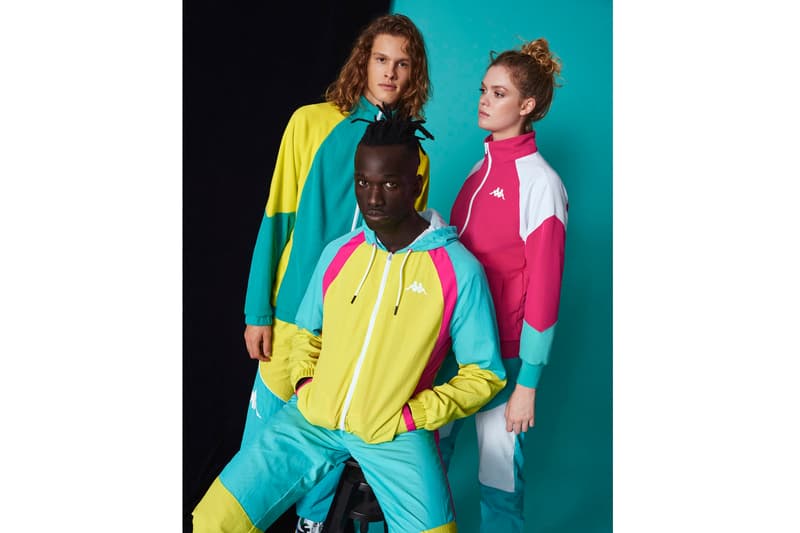 Kappa Fall/Winter 2019 Collection lookbooks football inspired looks track suits jackets 