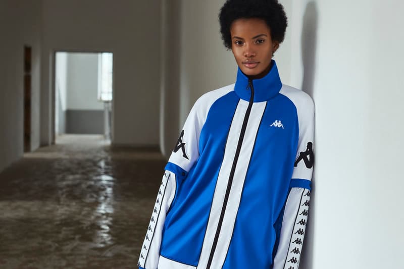 Kappa Fall/Winter 2019 Collection lookbooks football inspired looks track suits jackets 