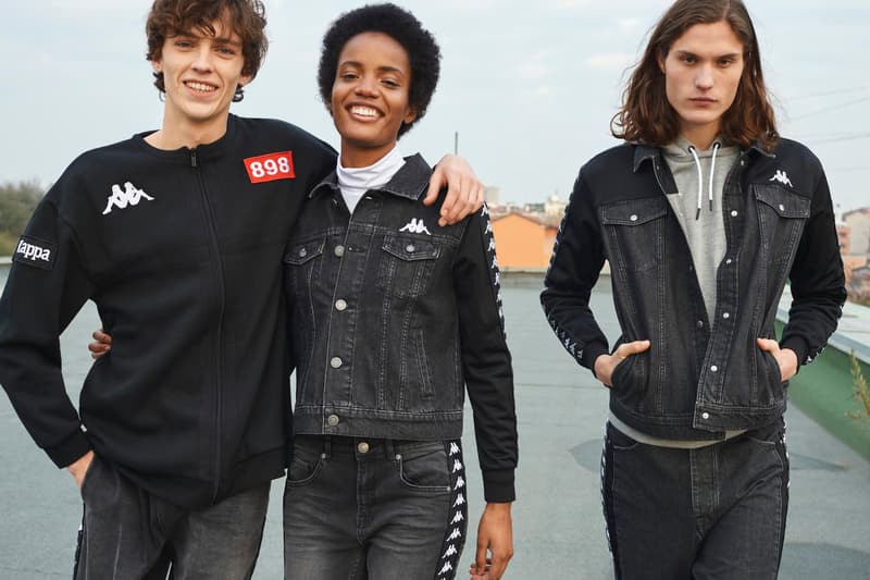 Kappa Fall/Winter 2019 Collection lookbooks football inspired looks track suits jackets 