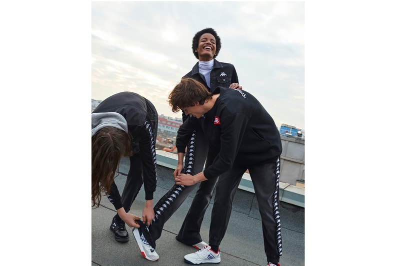 Kappa Fall/Winter 2019 Collection lookbooks football inspired looks track suits jackets 