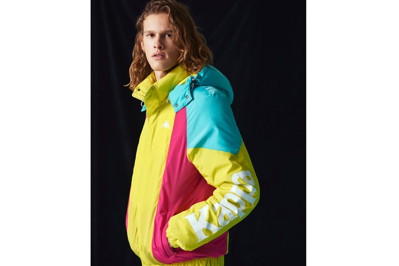 Kappa Fall/Winter 2019 Collection lookbooks football inspired looks track suits jackets 