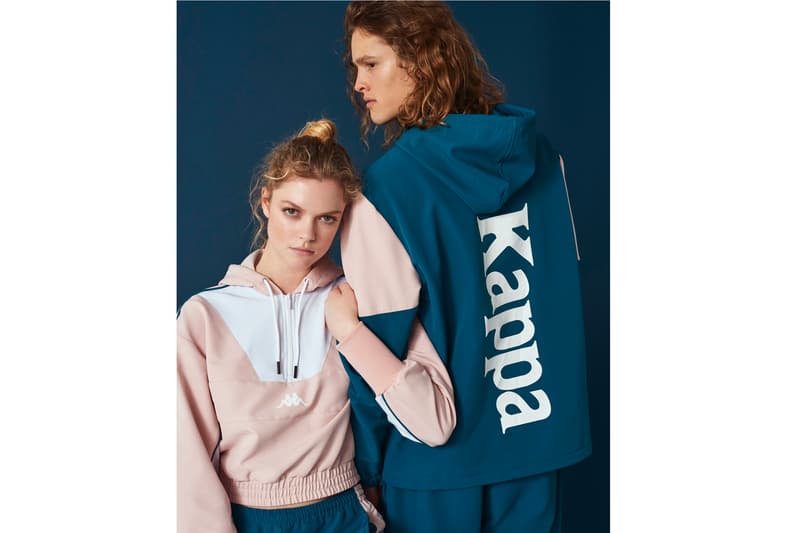 Kappa Fall/Winter 2019 Collection lookbooks football inspired looks track suits jackets 