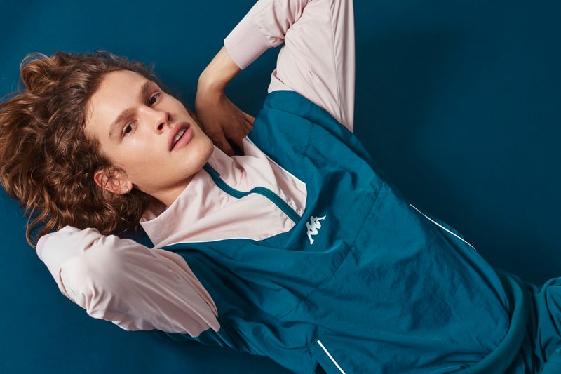 Kappa Fall/Winter 2019 Collection lookbooks football inspired looks track suits jackets 