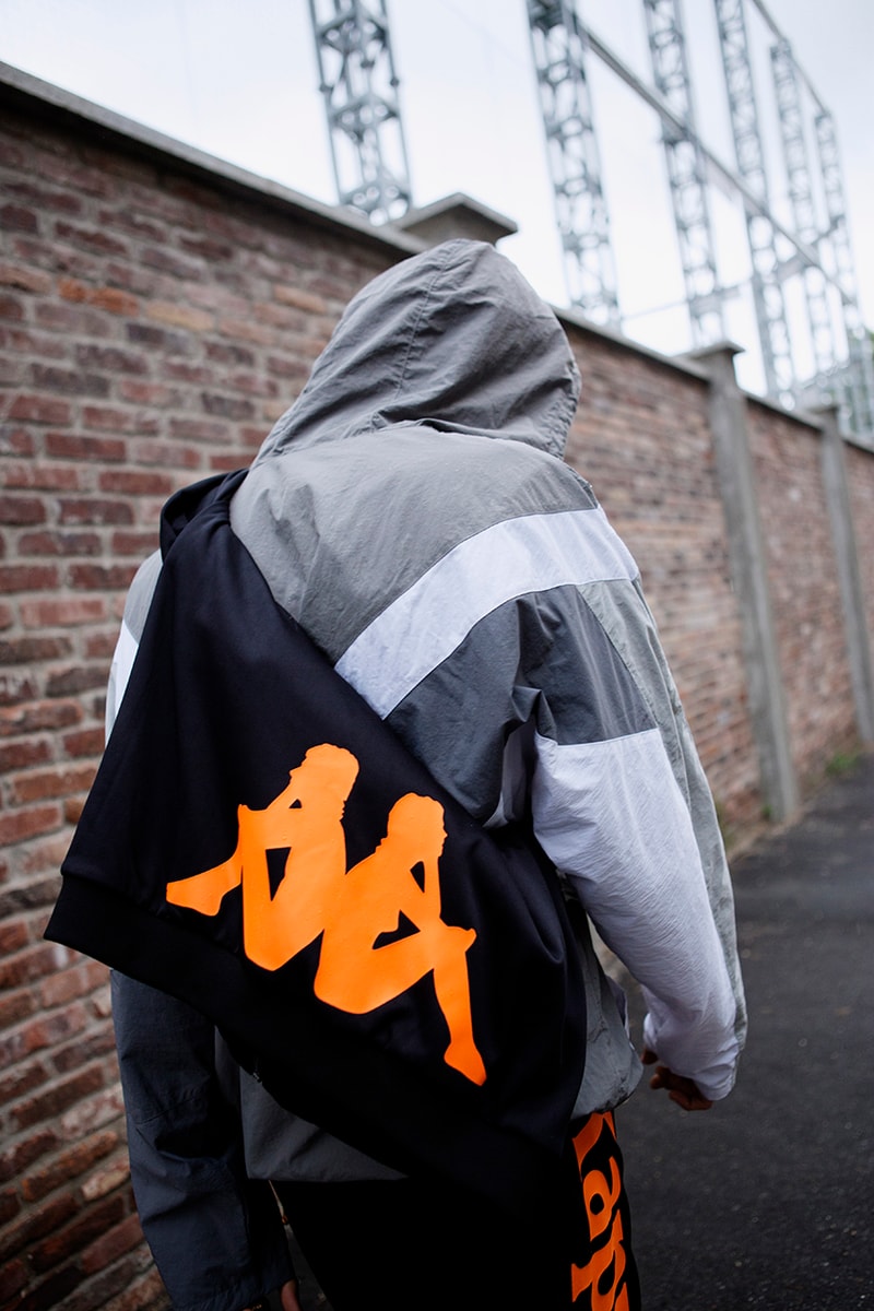 Kappa Launches Football-Infused Kalcio Collection lookbooks soccer black calcio italian 