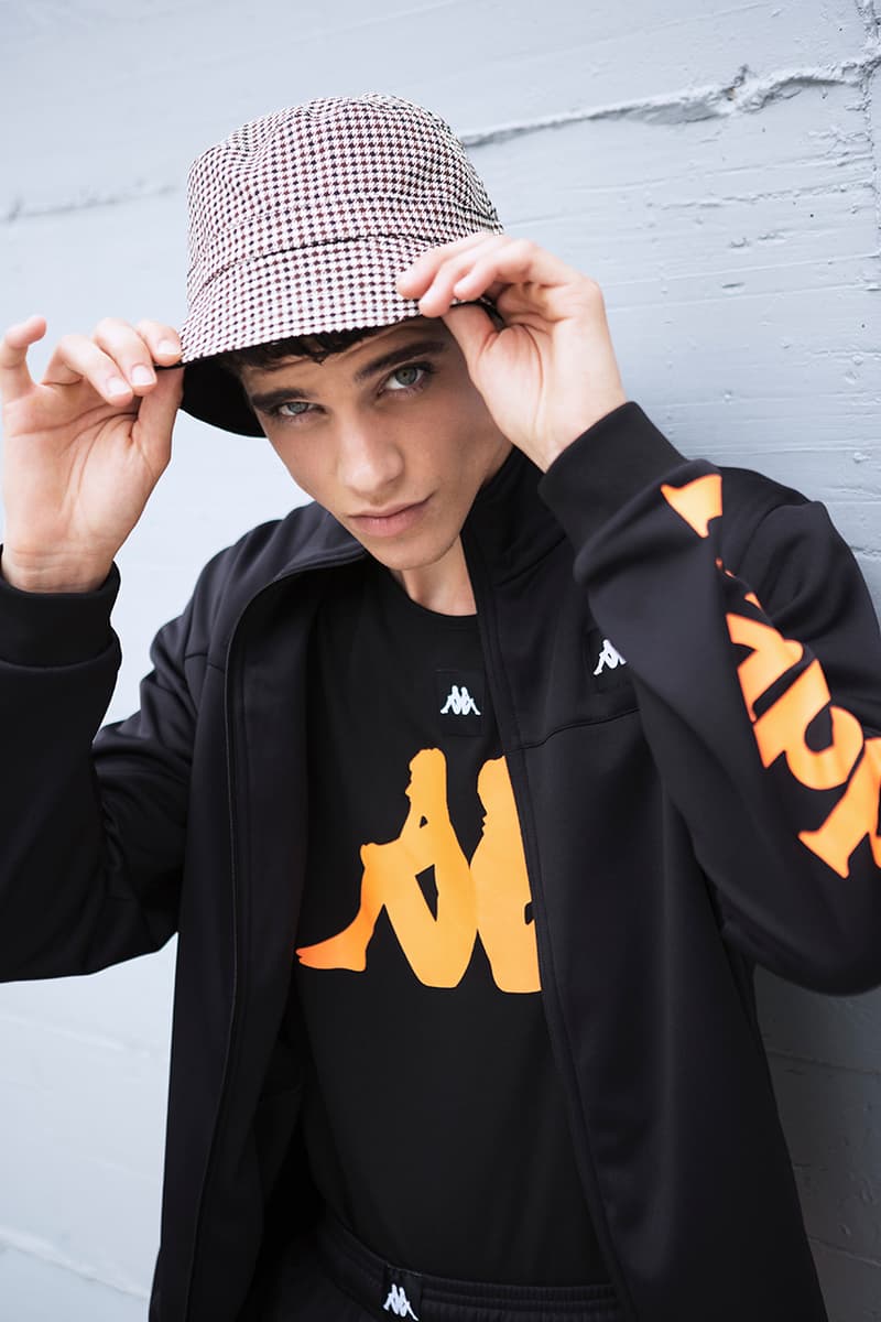 Kappa Launches Football-Infused Kalcio Collection lookbooks soccer black calcio italian