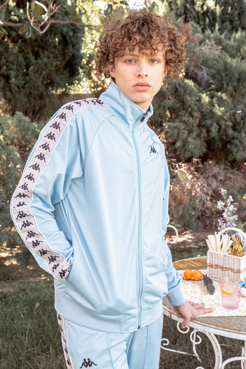 kappa sport summer 2019 campaign collection lookbook images release pastel sportswear banda rastoriazz 