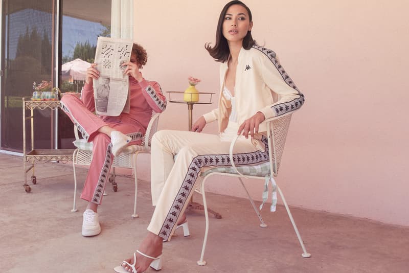 kappa sport summer 2019 campaign collection lookbook images release pastel sportswear banda rastoriazz 