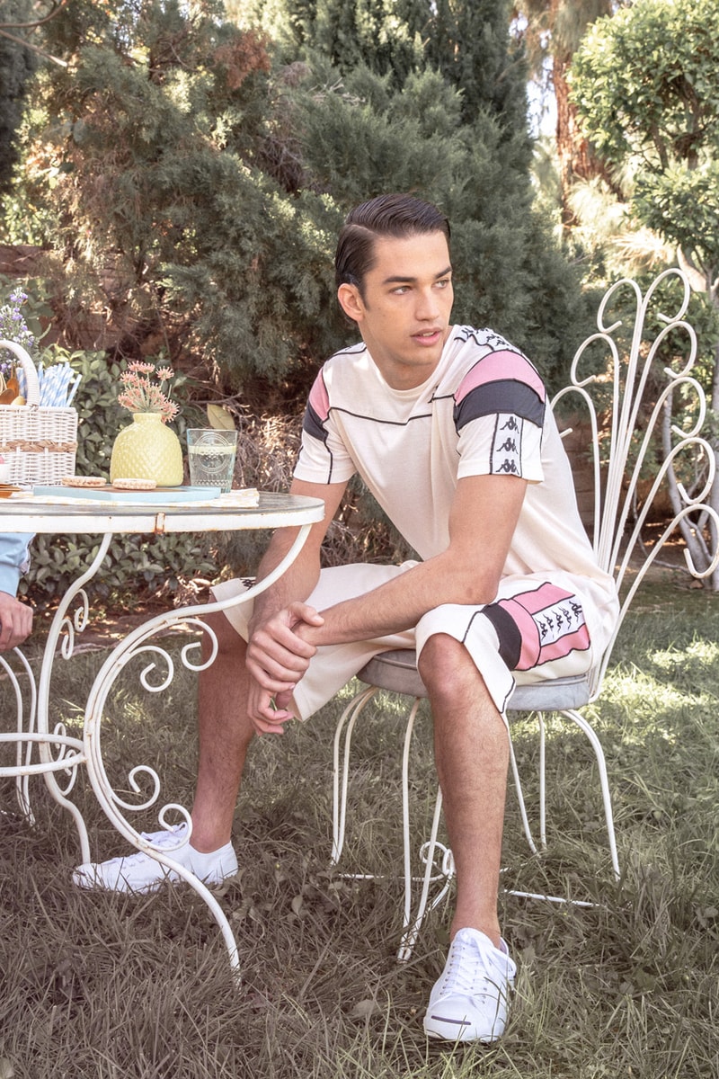 kappa sport summer 2019 campaign collection lookbook images release pastel sportswear banda rastoriazz 