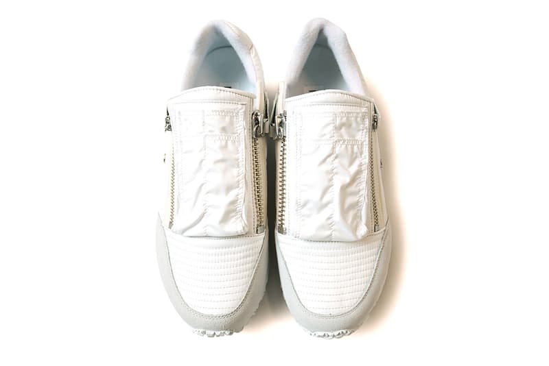 Kapital MA-1 White Sneaker Release Footwear japan sneakers kicks army military jackets vintage German trainer workware classic running shoe