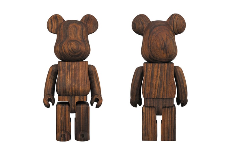Karimoku x Medicom Toy BE@RBRICK Ovangkol 400% collaboration drop release date info rosewood exclusive plus shibuya tokyo 1235 usd price rosewood african wood