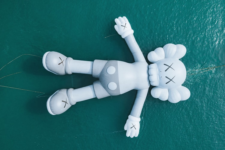 KAWS Takes His 'HOLIDAY' Inflatable Sculpture to Something in the Water Festival