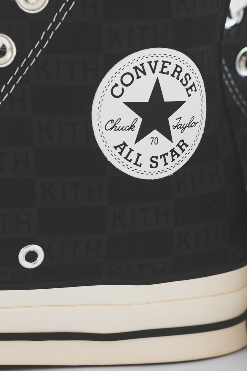 KITH Classics x Converse Chuck Taylor All Star ss19 2019 april 19 drop release date info logo colorway black white collection collaboration