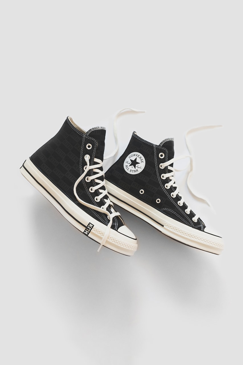 KITH Classics x Converse Chuck Taylor All Star ss19 2019 april 19 drop release date info logo colorway black white collection collaboration
