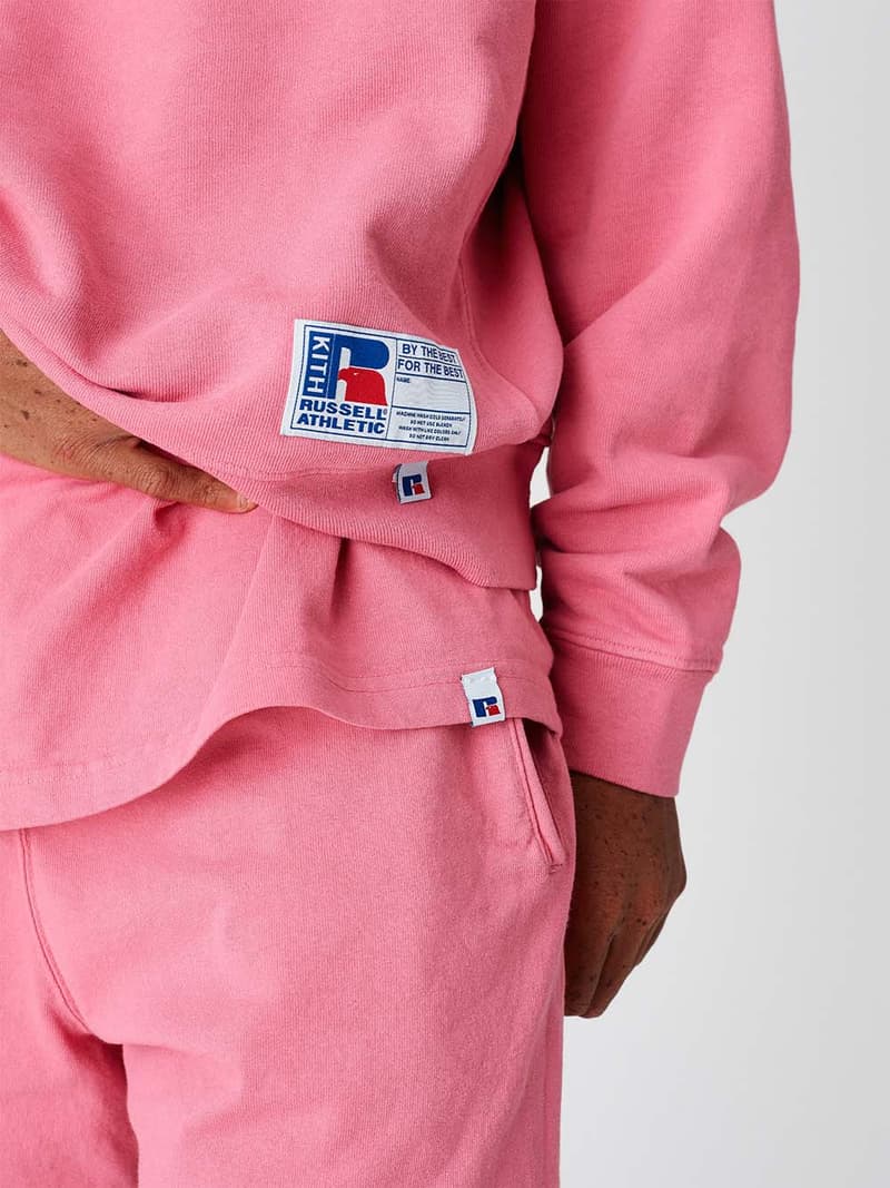 Russell Athletic x KITH Collab Preview spring summer 2019 ronnie fieg