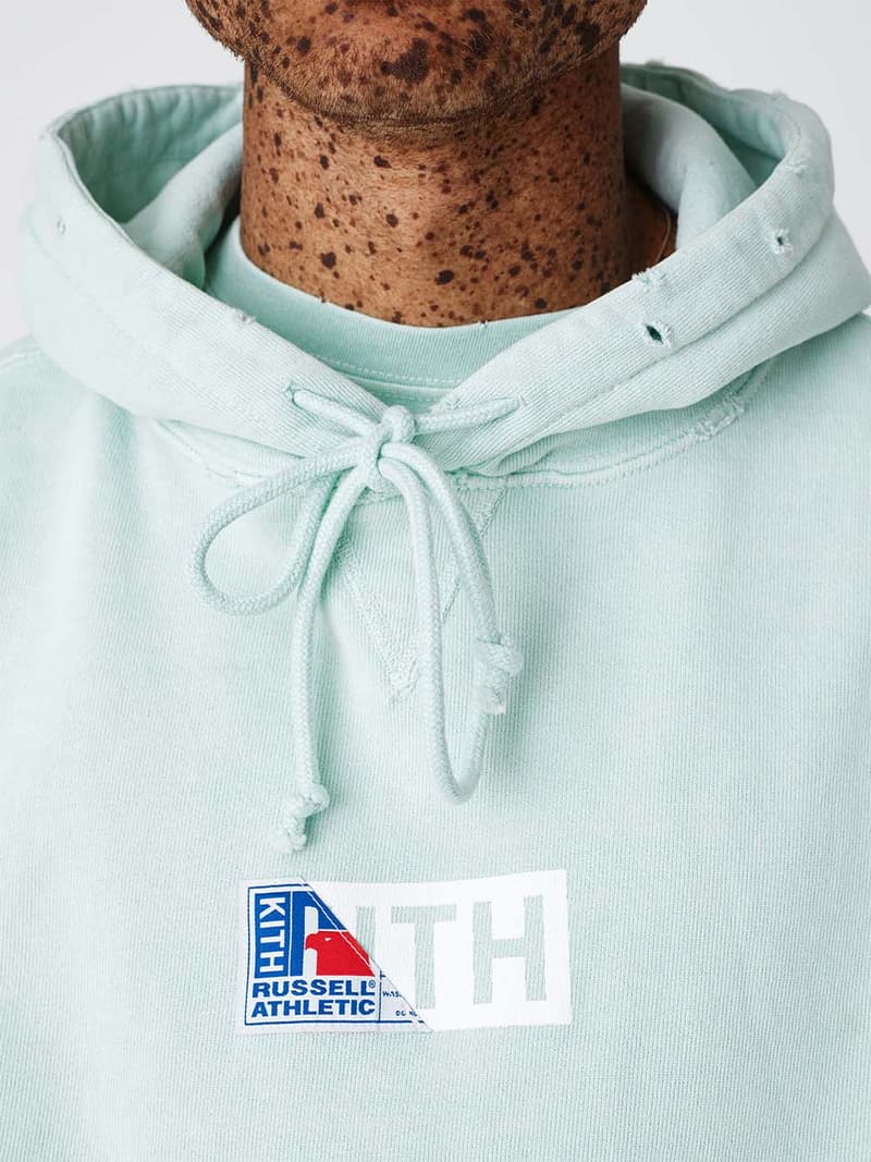 Russell Athletic x KITH Collab Preview spring summer 2019 ronnie fieg
