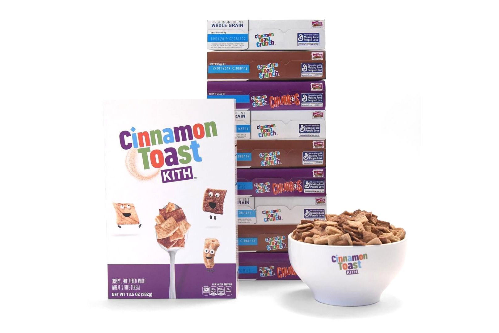 KITH Releases Its Own Cinnamon Toast Crunch Cereal food ronnie fieg general mills kith treats Cinnamon Toast KITH Nestlé