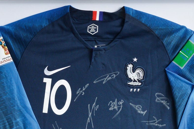mbappe world cup jersey