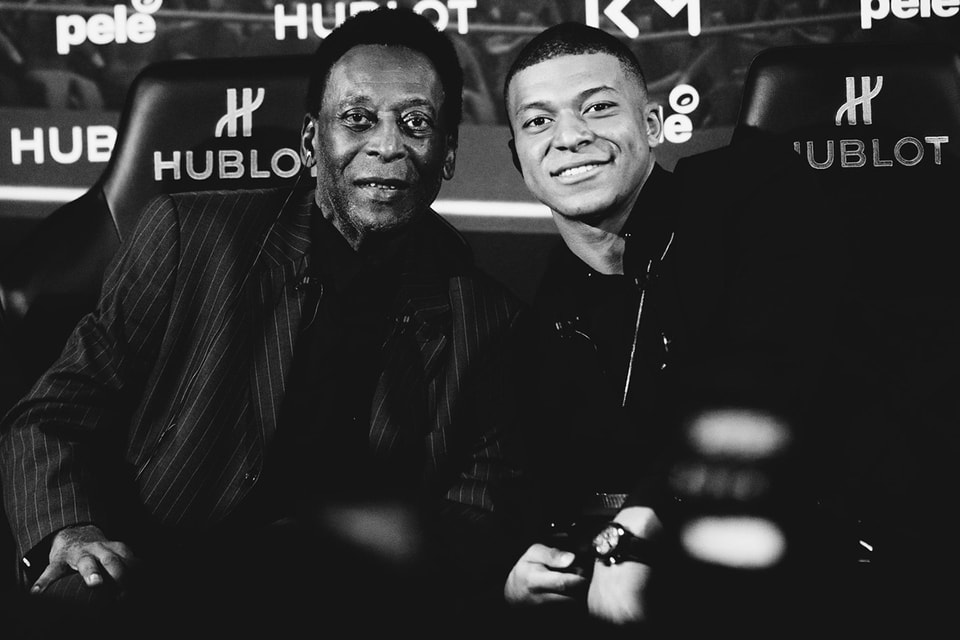 Hublot Brings Two Legends In Soccer Together: Pelé & Mbappé