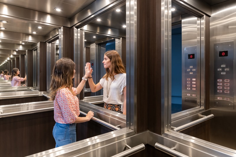 Leandro Erlich Real Exhibition Info art optical illusions showcase artwork 