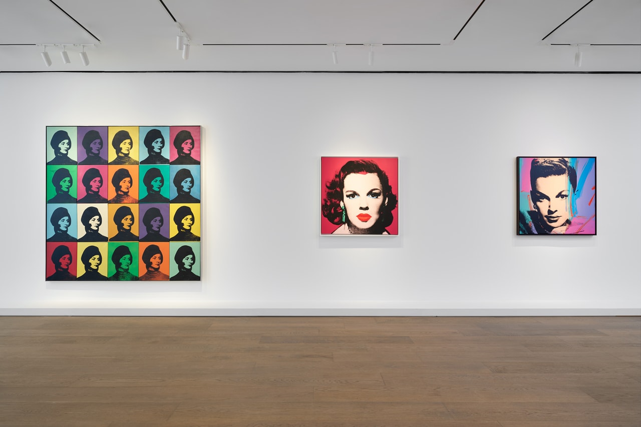 andy warhol women exhibition levy gorvy artworks paintings silkscreens exhibitions shows