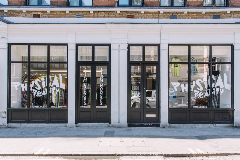 Liam Hodges Pop-Up Store London Soho Fila BFC Upcycled Exclusive Items Stores Shops Retail