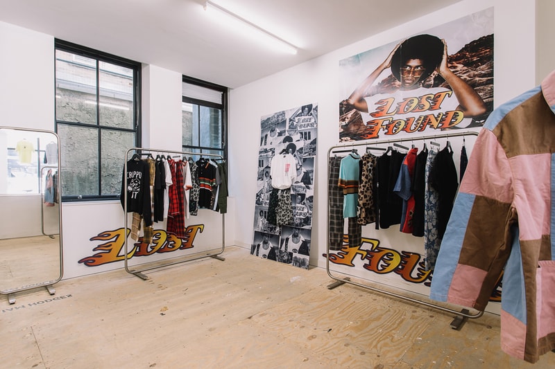 Liam Hodges Pop-Up Store London Soho Fila BFC Upcycled Exclusive Items Stores Shops Retail