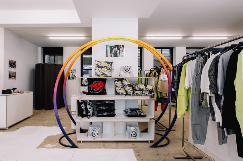 Liam Hodges Pop-Up Store London Soho Fila BFC Upcycled Exclusive Items Stores Shops Retail