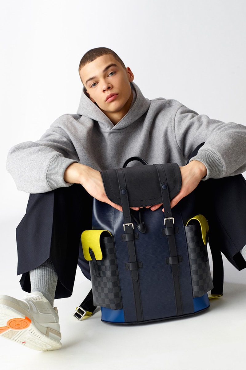 Louis Vuitton Epi Initials & Epi Patchwork Graphite SS19 leather accessories bags bumbags virgil abloh 