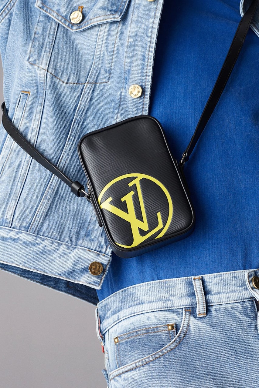 Louis Vuitton Epi Initials & Epi Patchwork Graphite SS19 leather accessories bags bumbags virgil abloh 