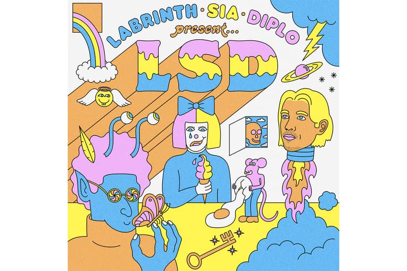 'LSD' Album Labrinth Sia Diplo Release Lil Wayne Remix 10 Songs Listen Spotify Apple Music Stream Online Now New Tracks Angel in Your Eyes Genius Thunderclouds Audio Mountains No New Friends Heaven Can Wait 