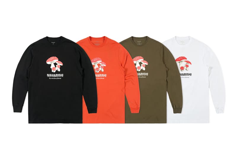 maharishi Somaharishi Festival SS19 Collection spring summer 2019 capsule t shirt tees graphic outerwear where to buy price clothes jacket parka shorts bandana pants bottoms long sleeve shortsleeve longsleeve short