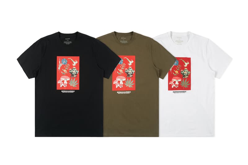 maharishi Somaharishi Festival SS19 Collection spring summer 2019 capsule t shirt tees graphic outerwear where to buy price clothes jacket parka shorts bandana pants bottoms long sleeve shortsleeve longsleeve short
