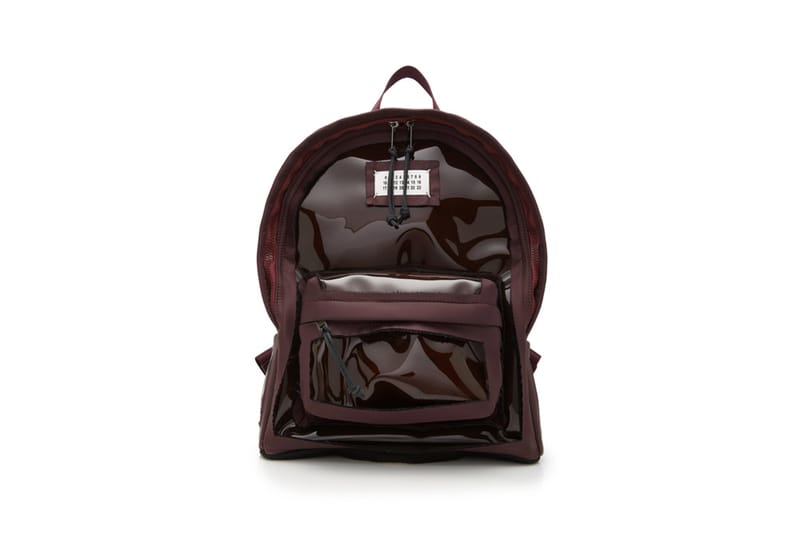 Maison Margiela's $1,540 USD Backpack Levels Up on the PVC Accessories Trend