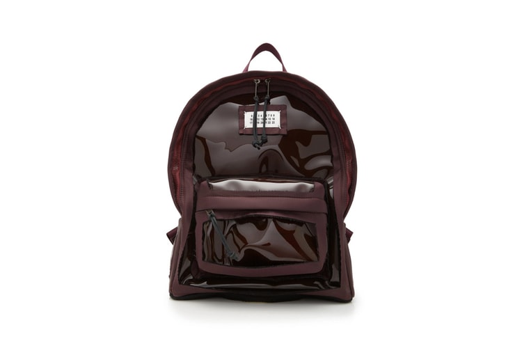 Maison Margiela's $1,540 USD Backpack Levels Up on the PVC Accessories Trend