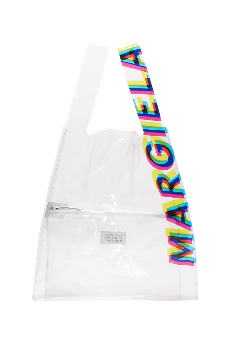 maison margiela plastic bolsa