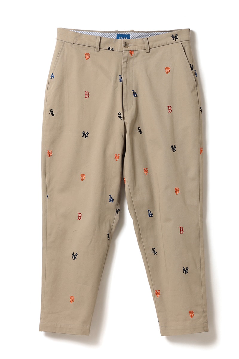 Major League Baseball x BEAMS Capsule Collaboration collection new era hat jersey tee shirt pants socks mlb release date info drop buy april 2019 spring summer ss19 majestic