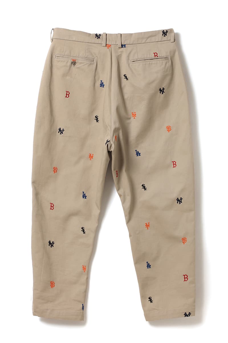 Major League Baseball x BEAMS Capsule Collaboration collection new era hat jersey tee shirt pants socks mlb release date info drop buy april 2019 spring summer ss19 majestic