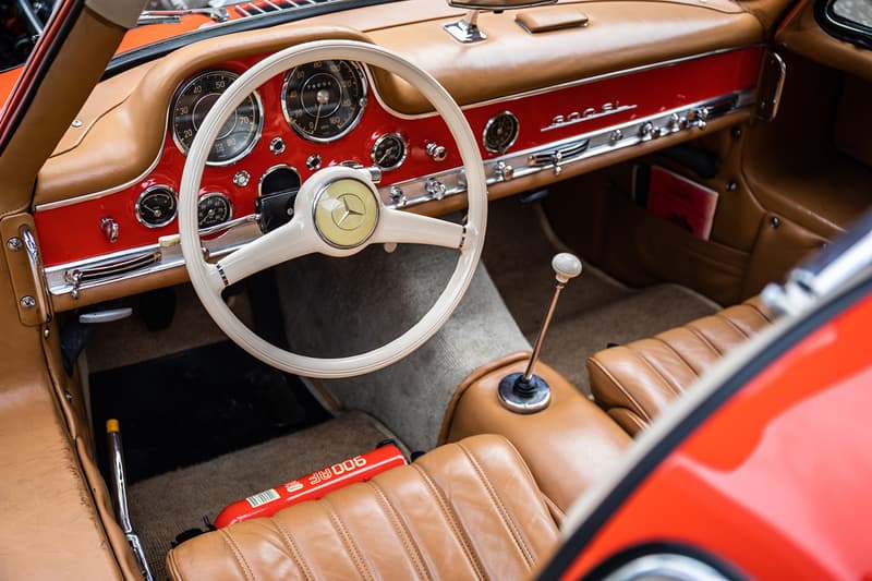 Mercedes-Benz 300SL Gullwing 1954 Fire Engine Red £850,000 - 1,000,000 GBP Estimation 1980404500118 Chassis Classic Sporting Motor Car German Vintage Rare Sportscar