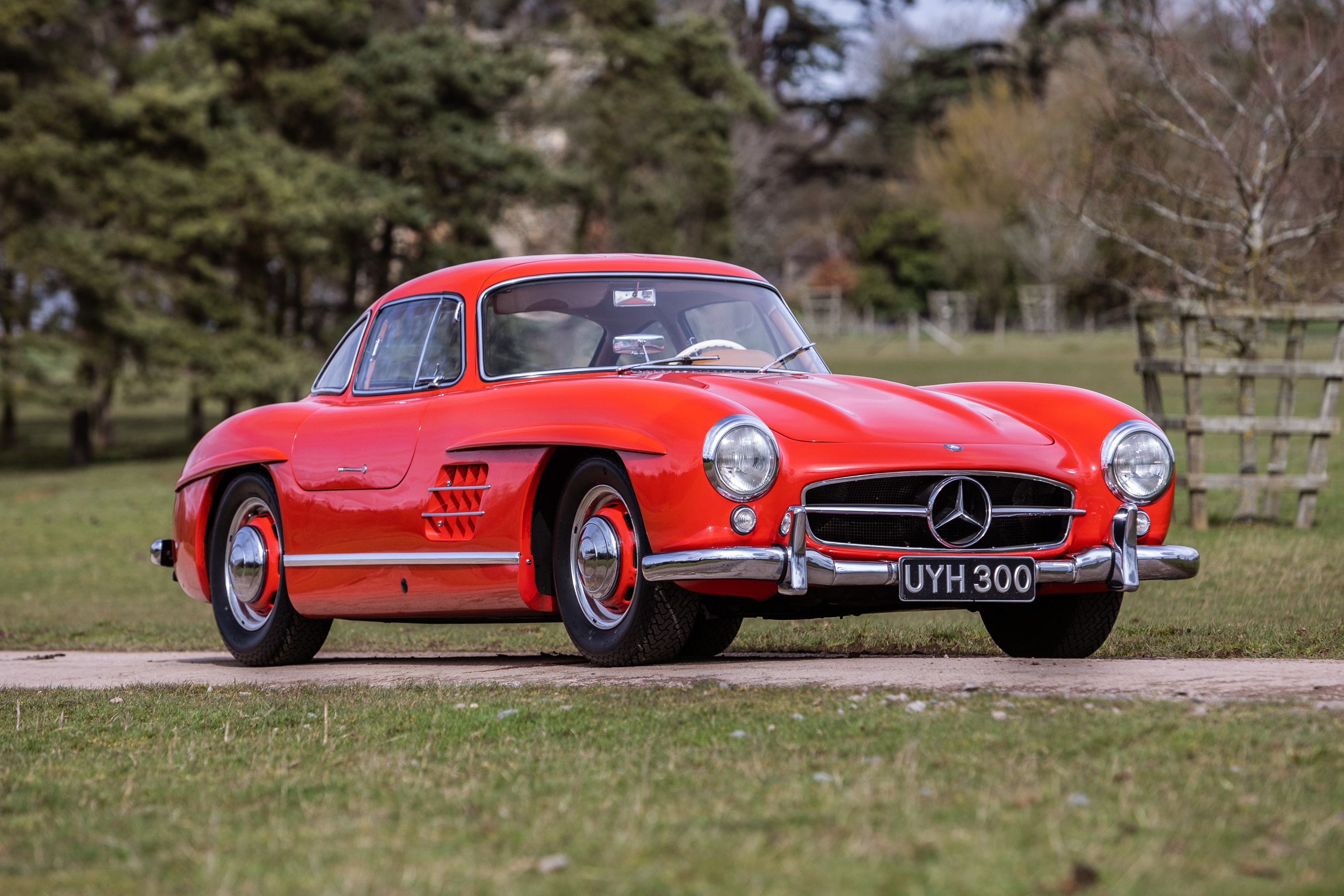 Mercedes-Benz 300SL Gullwing 1954 Fire Engine Red £850,000 - 1,000,000 GBP Estimation 1980404500118 Chassis Classic Sporting Motor Car German Vintage Rare Sportscar