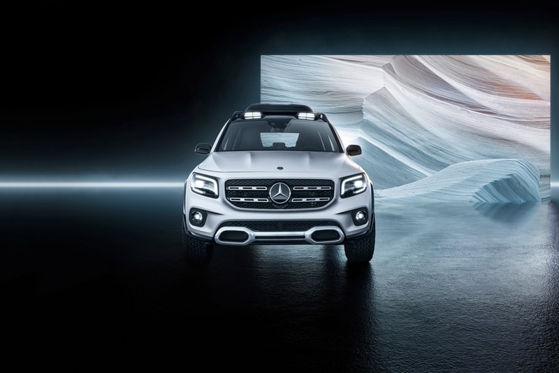Mercedes-Benz Concept GLB 2019 Compact SUV Debut premiere shanghai auto april 