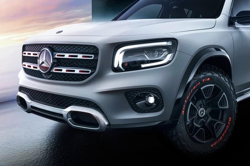 Mercedes-Benz Concept GLB 2019 Compact SUV Debut premiere shanghai auto april